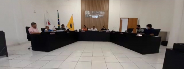 Poder Legislativo Municipal reuniu-se para a Quinta Reunião Ordinária.