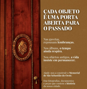 Cada objeto é uma porta aberta para o passado