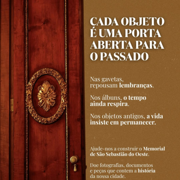 Cada objeto é uma porta aberta para o passado