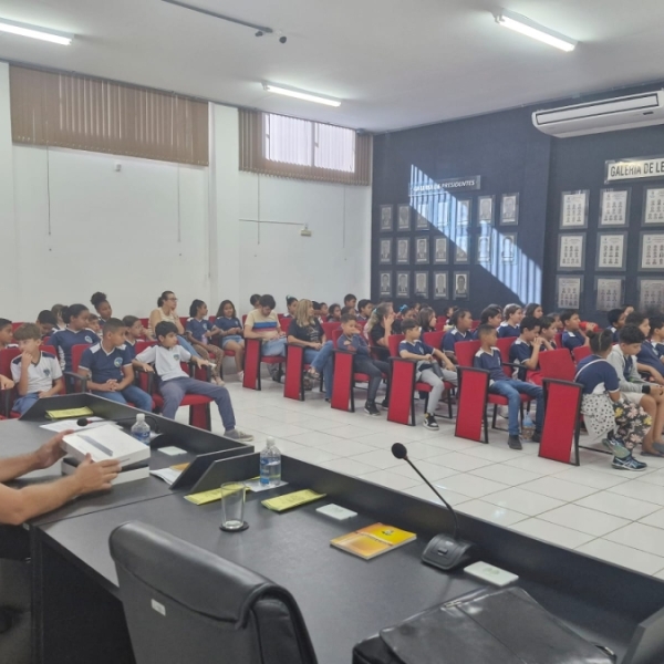 Palestra: “Descobrindo a Democracia: Como Funciona o Nosso País e a Nossa Cidade”.